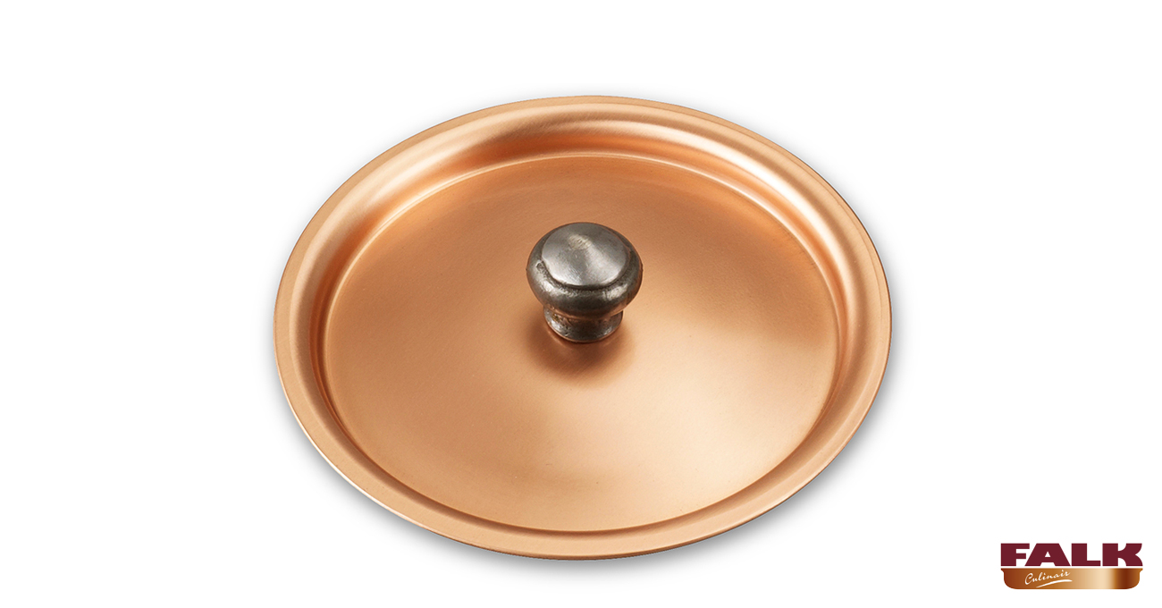 Classical Range 10cm Copper LidFalk Copper Cookware
