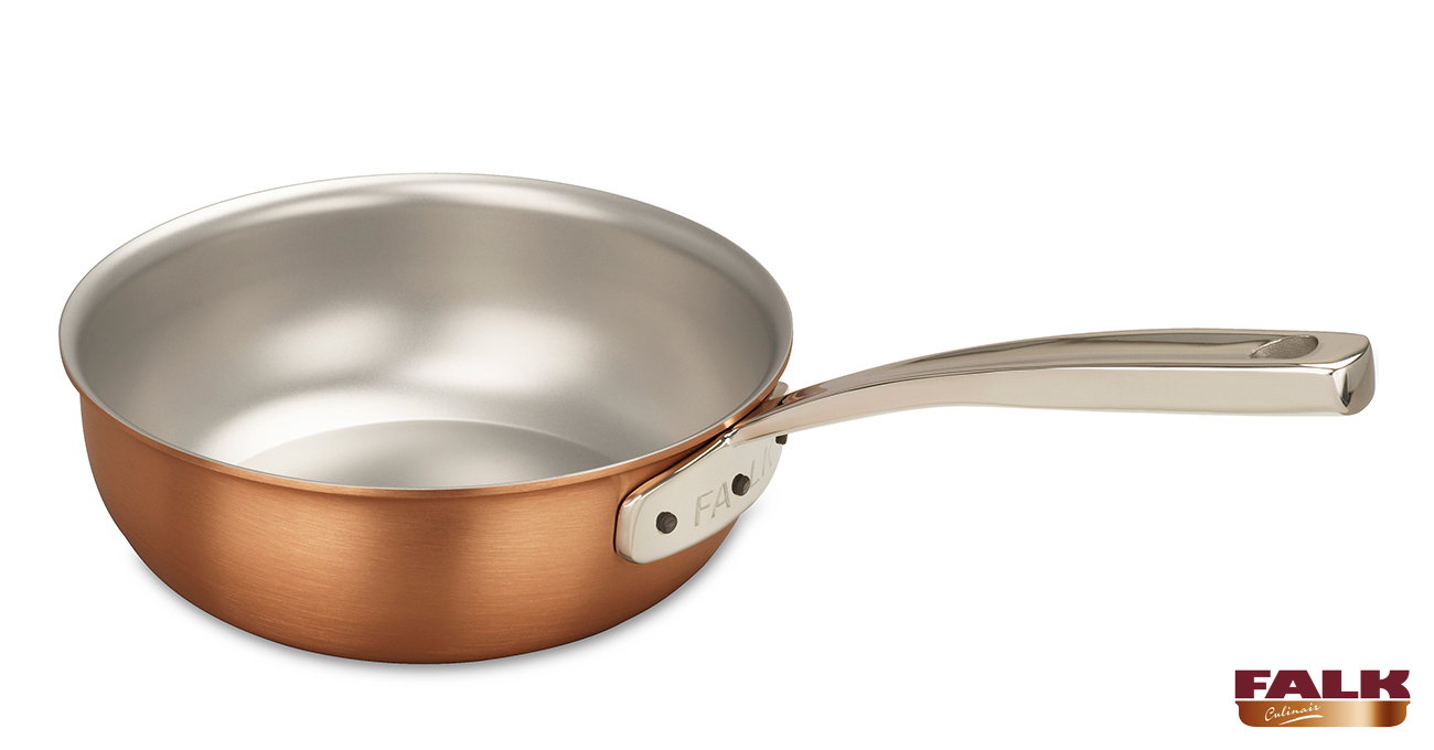 Signature Range 20cm Copper Saucier PanFalk Copper Cookware